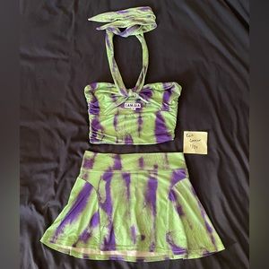 IAMGIA Green and Purple Isabella Set